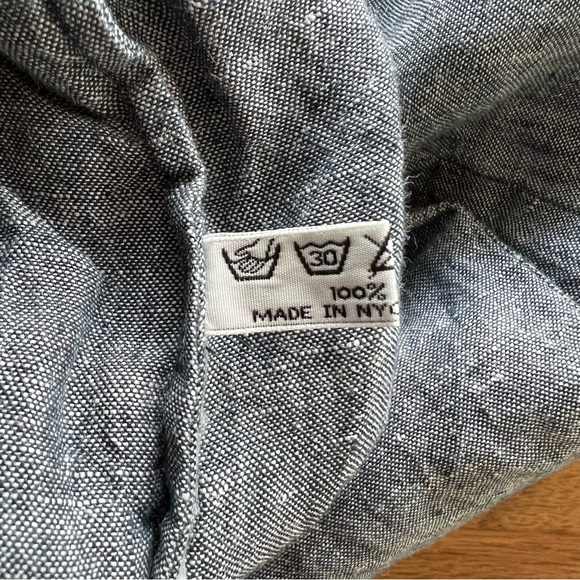 Petria Lenehan linen Sligo pants in denim color Size S - Picture 4 of 4